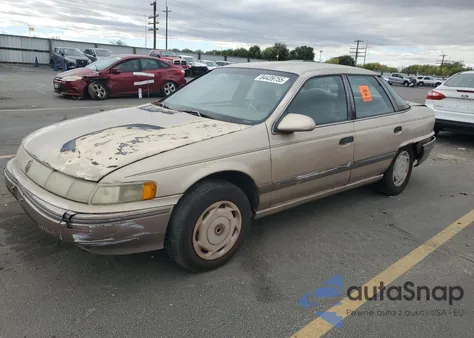1992 Mercury Sable Gs from USA, damaged, VIN 1MELM50U5NG639165
